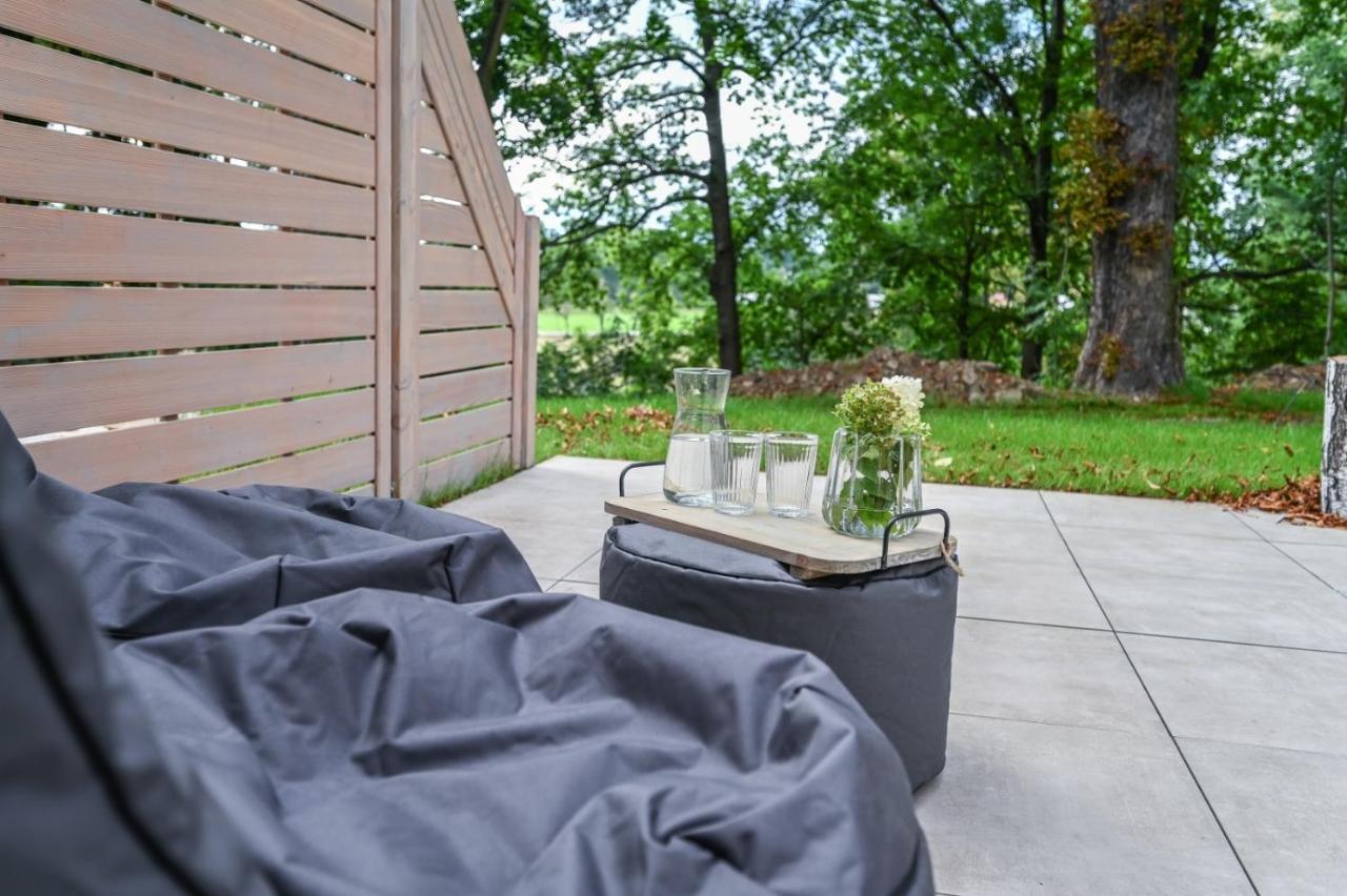 Farmhouse Eckartsberg Im Zittauer Gebirge - Ferienwohnung Mit 2 Schlafzimmern, Terrasse Und Wallbox Mittelherwigsdorf エクステリア 写真